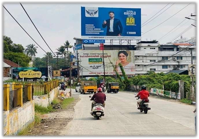 Hoarding - Metro hospital jn Koorkkenchery-Thrissur town