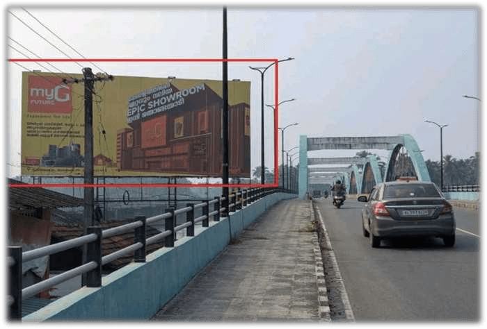 Hoarding - Calicut, Korapuzha, Venghalam towards Puthiyangadi
