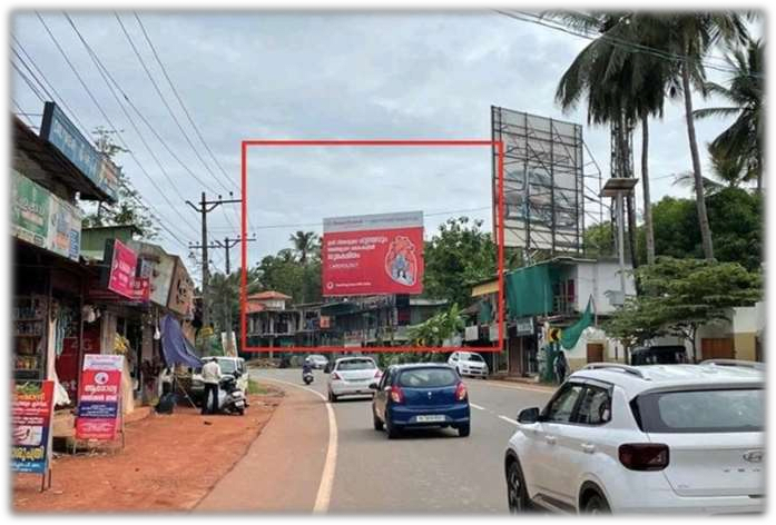 Hoarding - Kannur, Meruvambhai, Kannur Airport to Thalassery