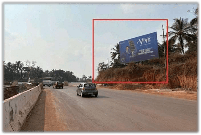 Hoarding - Kasaragod, Kanjhangad, MG road to Kanjhangad