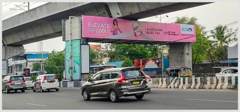HYD-PRTLS-110 - Metro Portals - Paradise Flyover Facing Patny Flyover