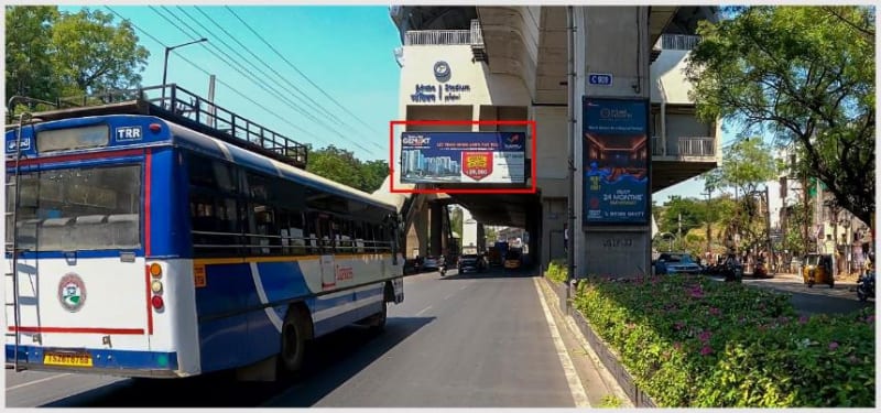 HYD-SF-26 - Metro Refuge Area Board - Stadium fcg Uppal