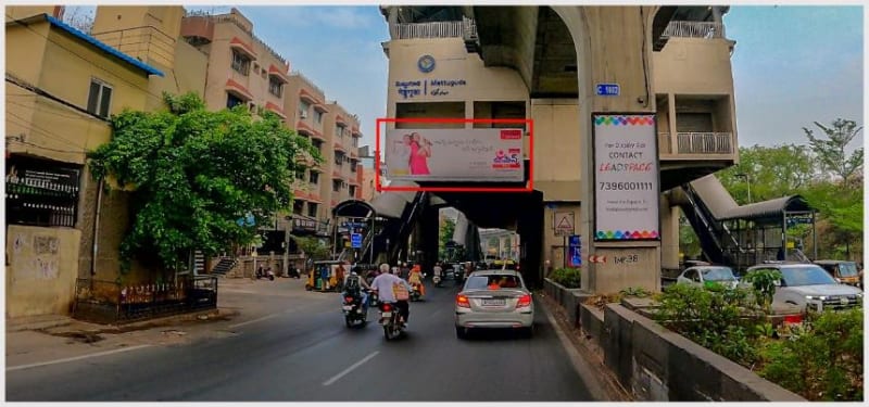 HYD-SF-38 - Metro Refuge Area Board - Mettuguda fcg Tarnaka