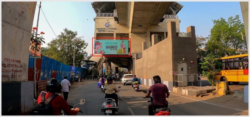 HYD-SF-41 - Metro Refuge Area Board - Yusufguda fcg Mytrivanam