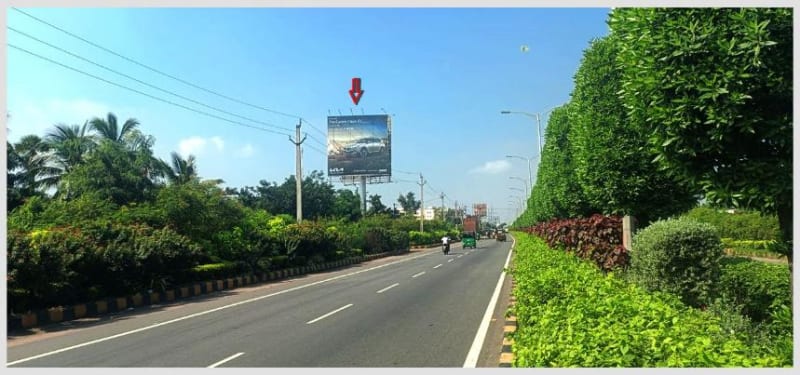 UNIVIJ-06 - Unipole - Airport Road, Gudavalli, Beside Benz Company