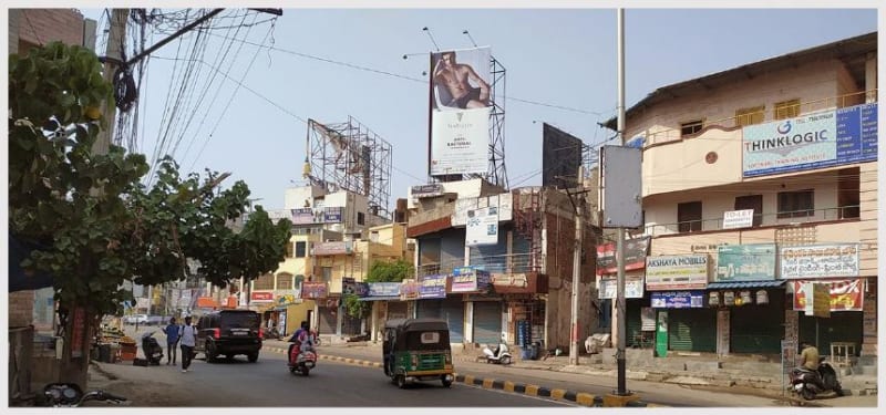 HODVIJ-16 - Hoarding - NTR Circle, Nirmala Convent Road