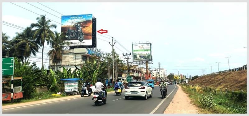 HODVIJ-130 - Hoarding - Tadepally - Beside HP Petrol Pump