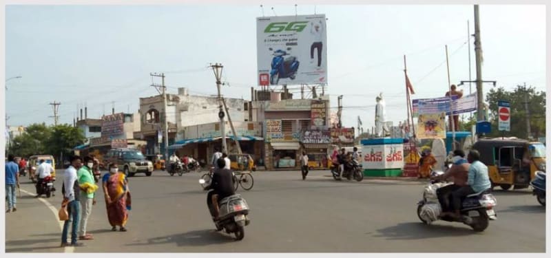 HODGUN-20 - Hoarding - Nalla Chervu Etukuru Road, Statue Centre