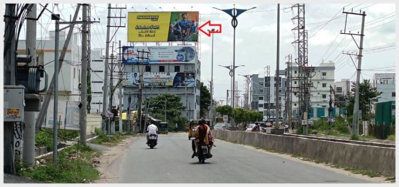 HODGUN-92 - Hoarding - Palakaluru Road (Near Guntur Club)