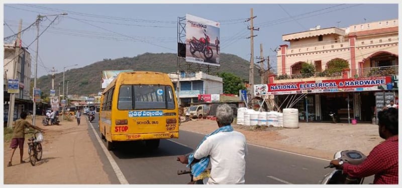 HODVHM-60 - Hoarding - Sabbavaram Main Road