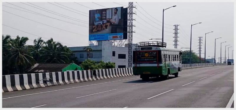 HODSRI-16 - Hoarding - Nava Bharath Junction, Srikakulam Entrance