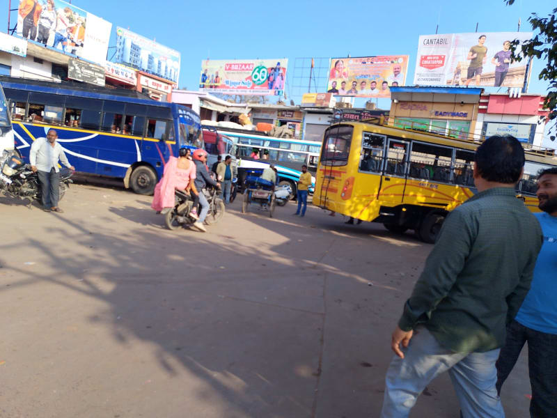 Hoarding - Up to Bundelkhand Booking Office MP Bus Stande