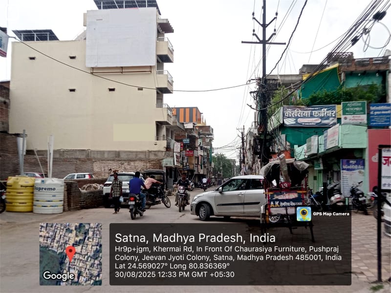 Hoarding - Khermai Road mandir ke pas