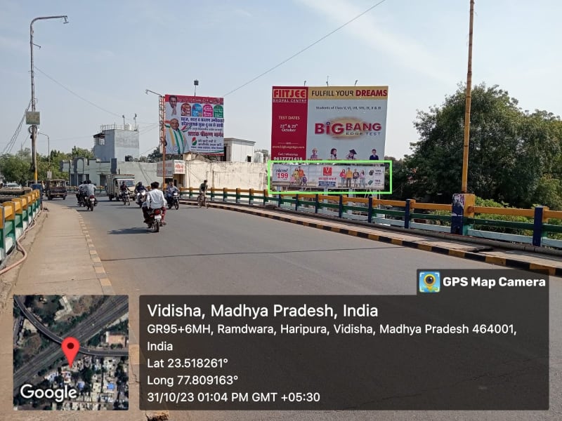 Hoarding - bridge, vidisha