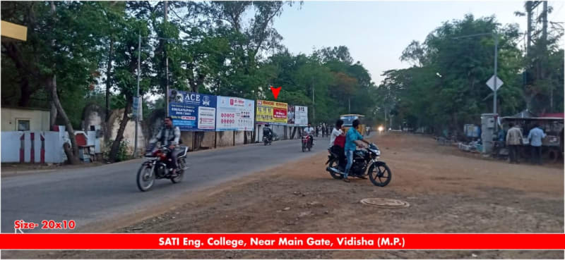 Hoarding - SATI Eng. College Near Main Gate, Vidisha
