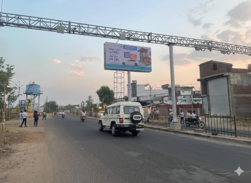 Unipole - TATA SHOWROOM SARRA NAGPUR ROAD