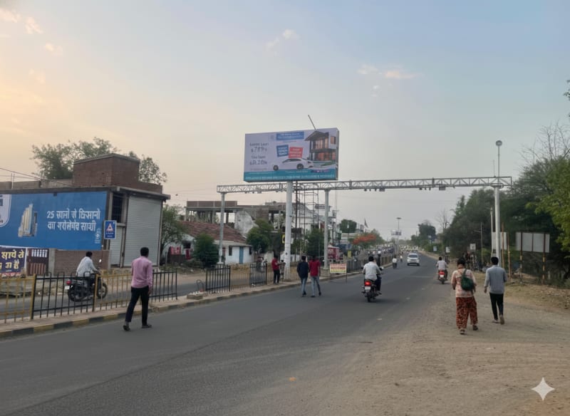 Unipole - TATA SHOWROOM SARRA NAGPUR ROAD