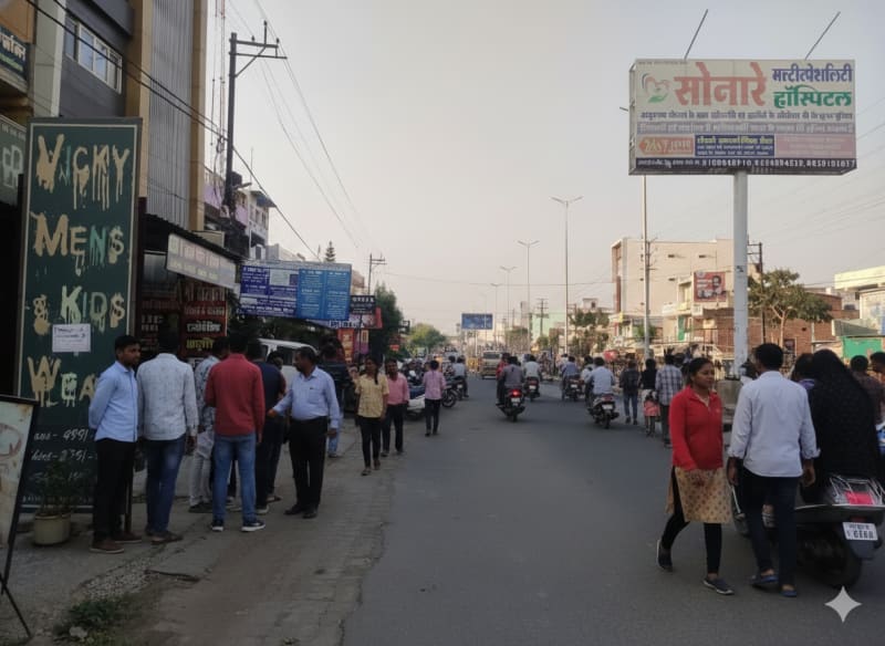Unipole - OPP SONARE HOSPITAL NAGPUR ROAD