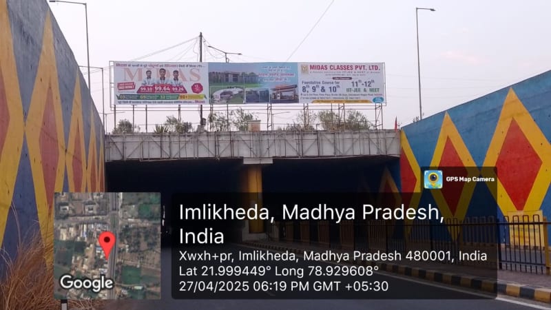Hoarding - IMLIKHEDA UNDERPASS NAGPUR TO CHHINDWARA