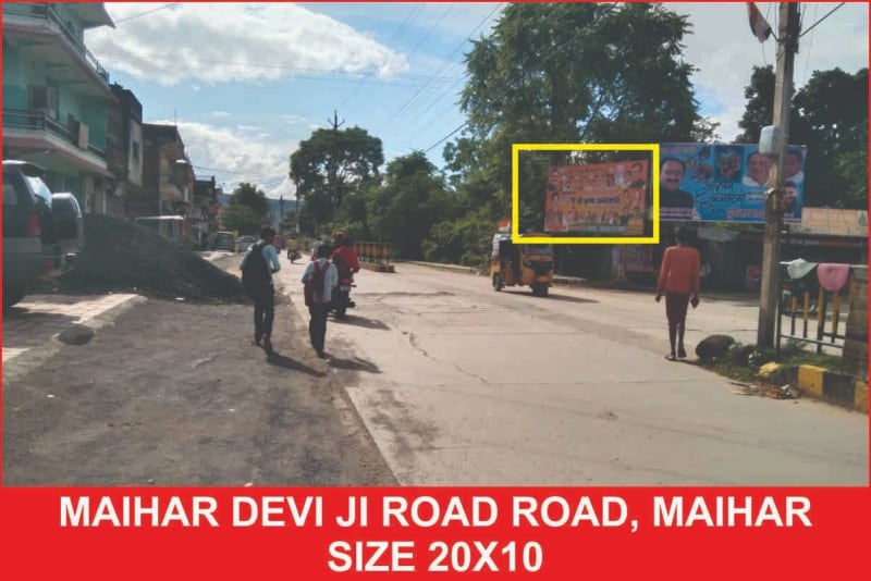 Hoarding - Maihar Devi ji Road