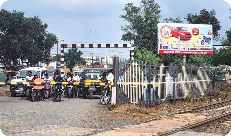 UNIPOLE - Infront of Sani mandir, Chhindwara Road Railway Crossing, Seoni