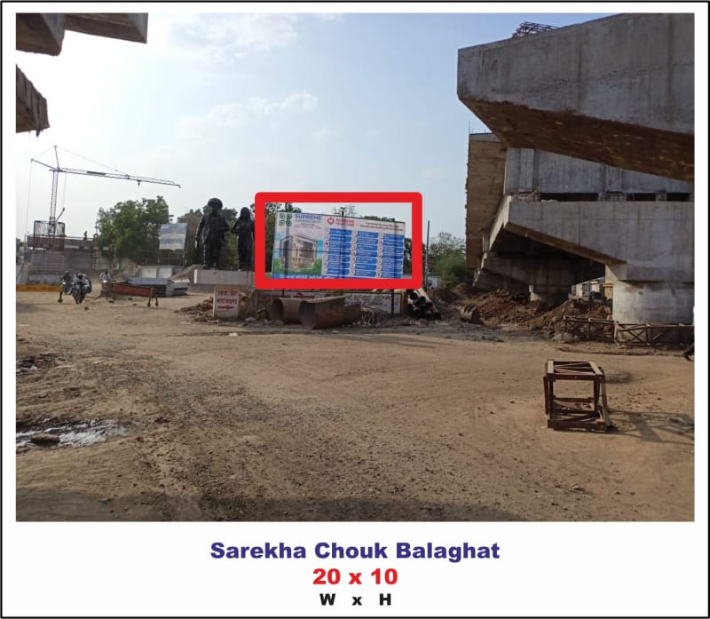 Hoarding - Sarekha Chowk Balaghat