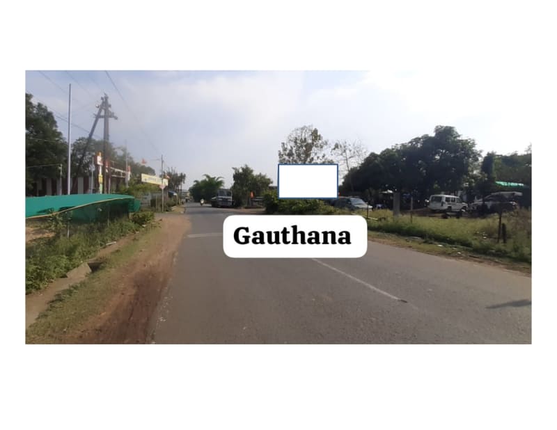 Hoarding - ranipur road , infront of sharda nagar , gauthana ,