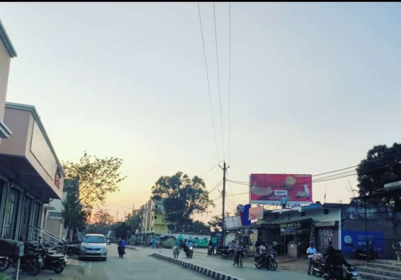 Hoarding - Rd kid .Hamlapur , Petrol pump,Amla Road