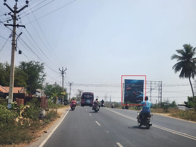 Hoarding - Tharamangalam to Salem K.R. Thoppur