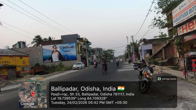 Wallwrap Hoarding - Ganjam - Ganjam Bali Padra Asika Road