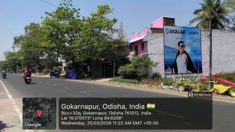 Wallwrap Hoarding - Ganjam - Gokarnapur Main road Ganjaam