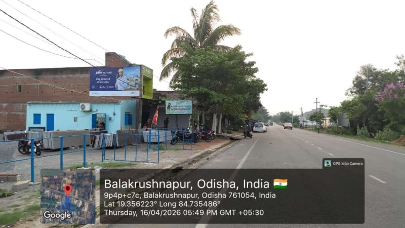 Wallwrap Hoarding - Ganjam - Ganjam Balakrushnapur