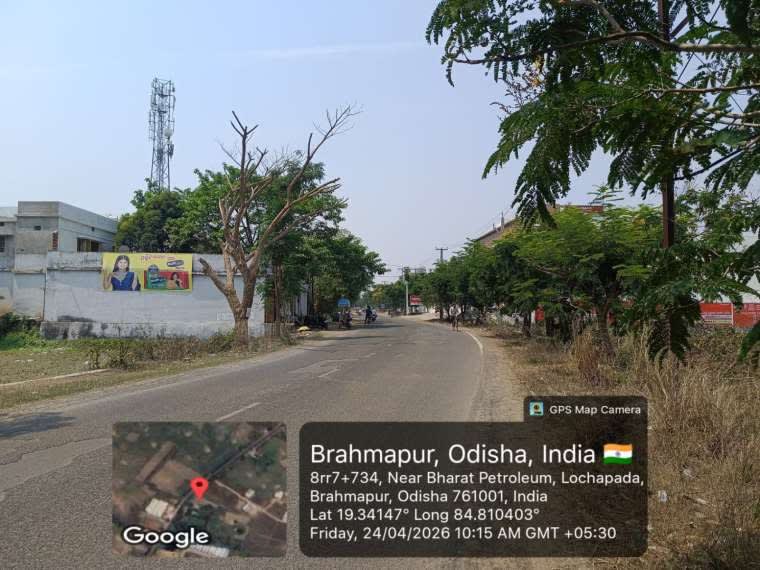 Wallwrap Hoarding - Ganjam - Brahmapur Lochapada Nr-Petrolpump