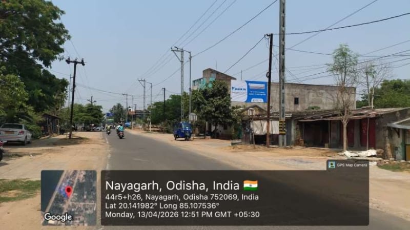 Wallwrap Hoarding - Nayagarh - Nayagarh Near Holy Family School UP