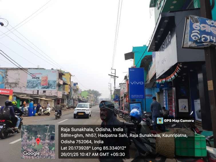 Wallwrap Hoarding - Nayagarh - Nayagarh Raja Sunakhula Bus Stop