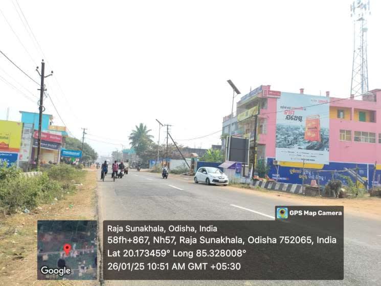 Wallwrap Hoarding - Nayagarh - Nayagarh Raja Sunakhala Nr-Tata Motors