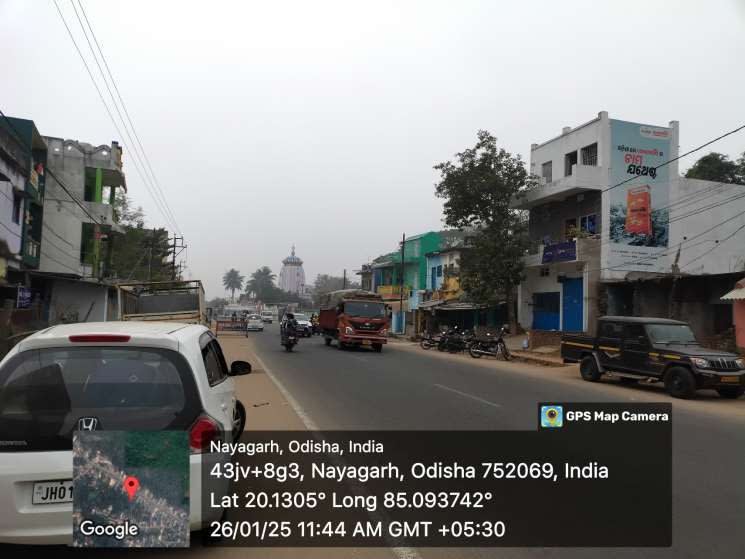 Wallwrap Hoarding - Nayagarh - Nayagarh Near Jaggannath Mandir