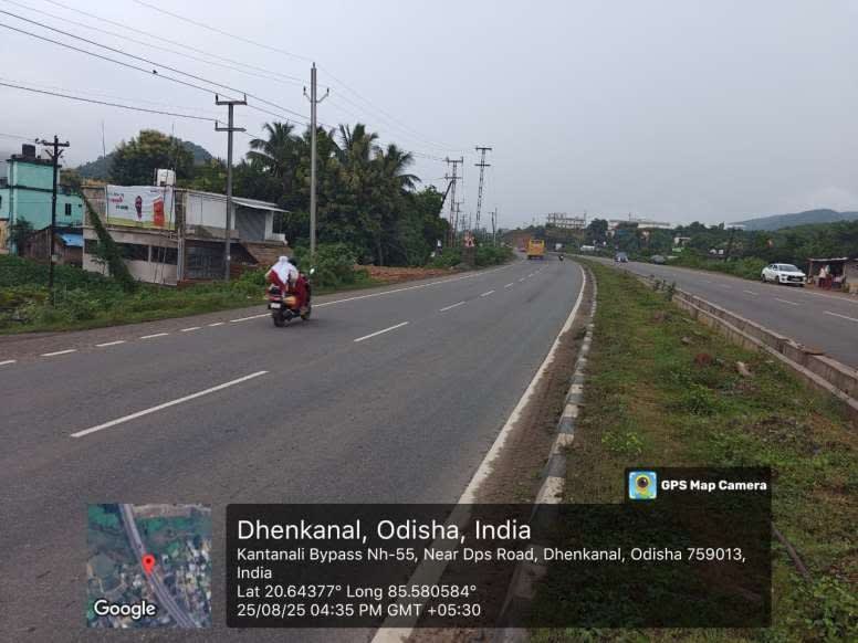 Wallwrap Hoarding - Dhenkanal - Dhenkanal NH Banmali Prasad Store Facing Angul