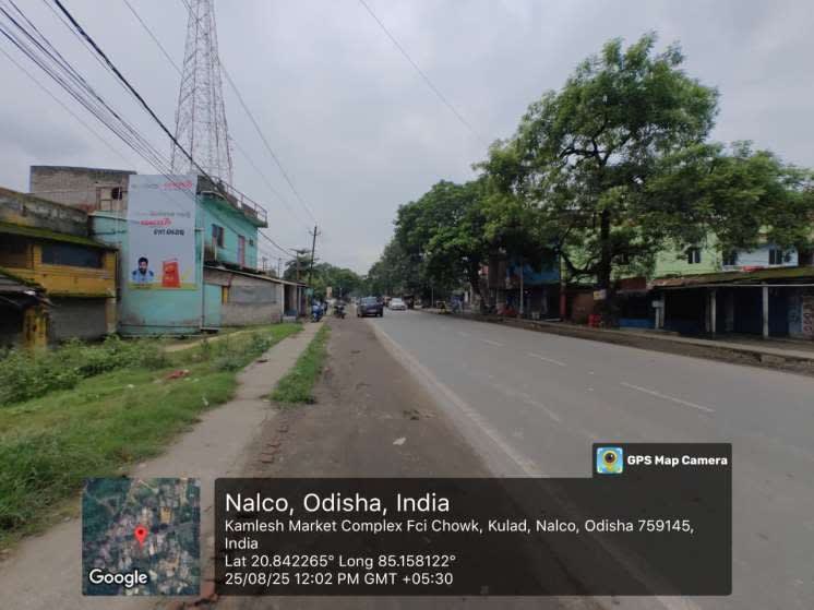 Wallwrap Hoarding - Angul - Nalco FCI Chakk Facing Banarpal