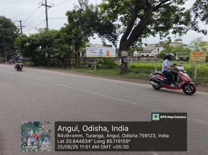 Wallwrap Hoarding - Angul - Angul Turaga Road