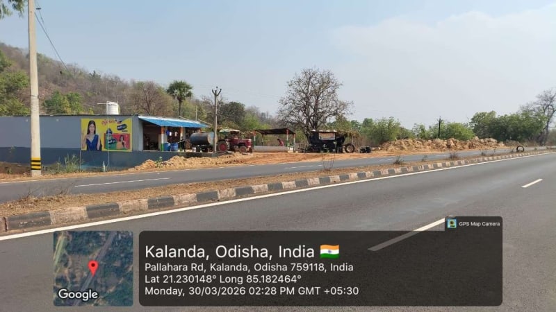 Wallwrap Hoarding - Angul - Angul Pallahara Road Kalanda