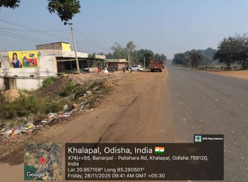 Wallwrap Hoarding - Angul - Angul Khalapal