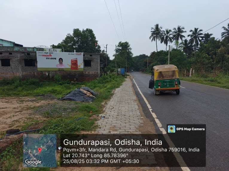 Wallwrap Hoarding - Angul - Gondia Main Road Facing Dhenkanal