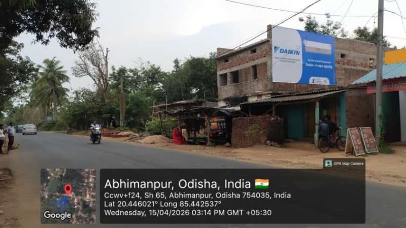 Wallwrap Hoarding - Cuttack - Nuapatna Santrabali Main Road