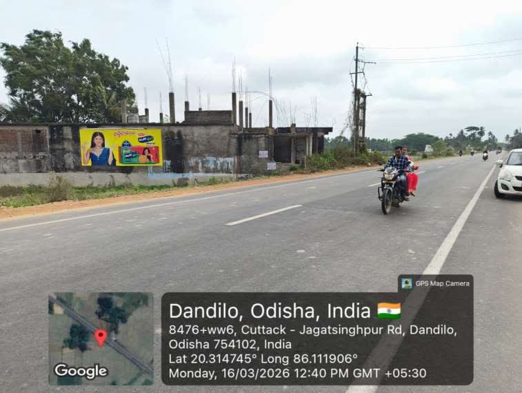 Wallwrap Hoarding - Jagatsinghpur - Jagatsinghpur Dandilo