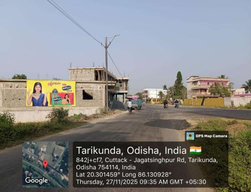 Wallwrap Hoarding - Jagatsinghpur - Jagatsinghpur Tarikunda