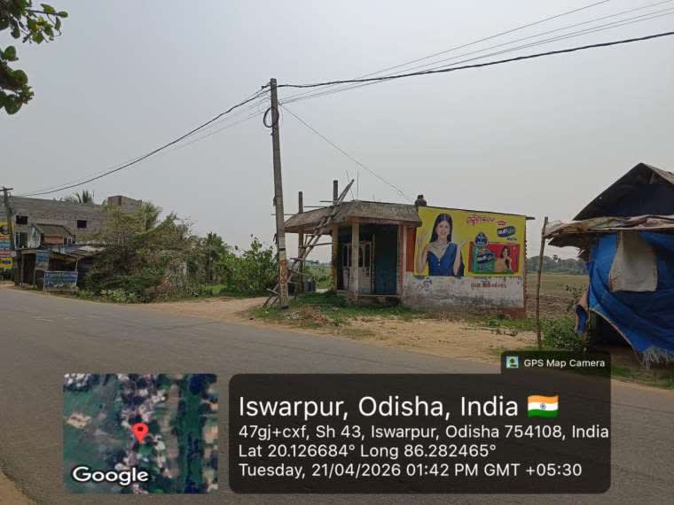 Wallwrap Hoarding - Jagatsinghpur - Jagatsinghpur Iswarpur
