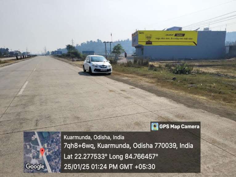 Wallwrap Hoarding - Sundargarh - Kuarmunda NH Road