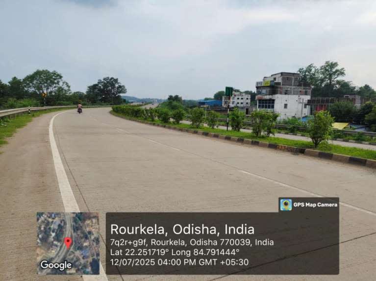 Wallwrap Hoarding - Sundargarh - Rourkela Vedvyas Kuarmunda NH Road DN