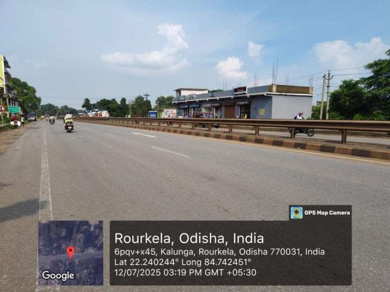 Wallwrap Hoarding - Sundargarh - Sundargarh Rourkela NH Road Beldhi UP